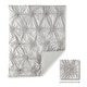 preview thumbnail 2 of 3, Willow 5-Piece Nursery Crib Bedding Set - Grey - Levtex Baby