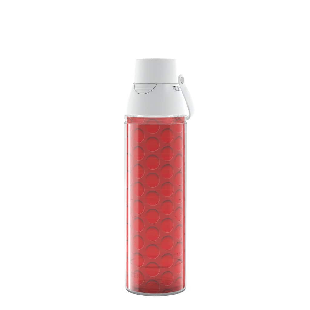 Tervis Golf Clubhouse Collection Hi-Viz Red Made in USA Double Walled Insulated Travel Tumbler, Classic