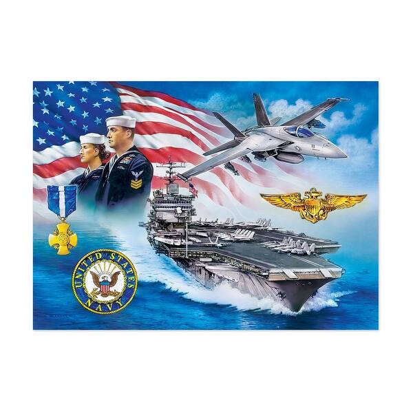 slide 2 of 5, America's Navy - Anchors Aweigh - 1000 Pcs - N/A