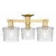 preview thumbnail 20 of 21, Innovations Lighting Endless Possibilities Arcadia - Niagara - 3 Light 24" Semi-Flush Mount Satin Gold