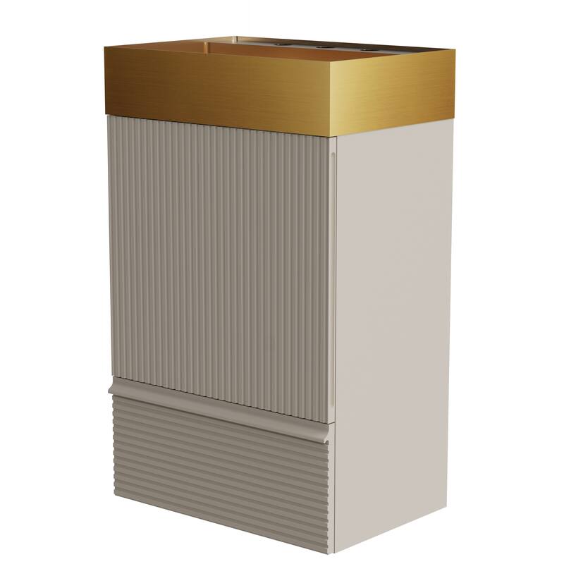 Modern Freestanding Bathroom Vanity with Practical Storage and Premium Materials