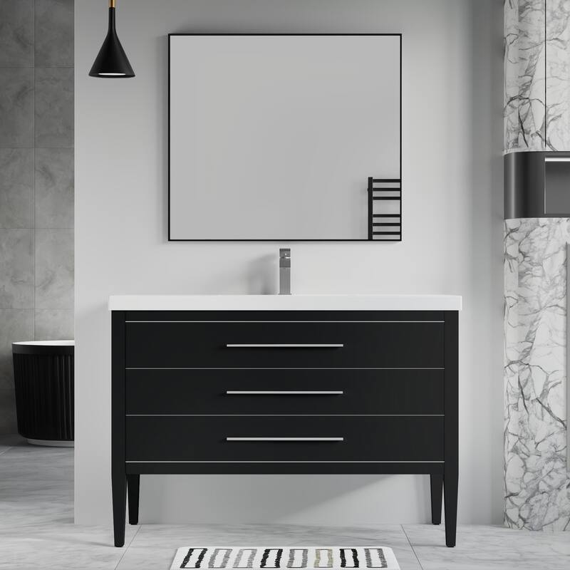 Ayer 48" Single Bathroom Vanity Set