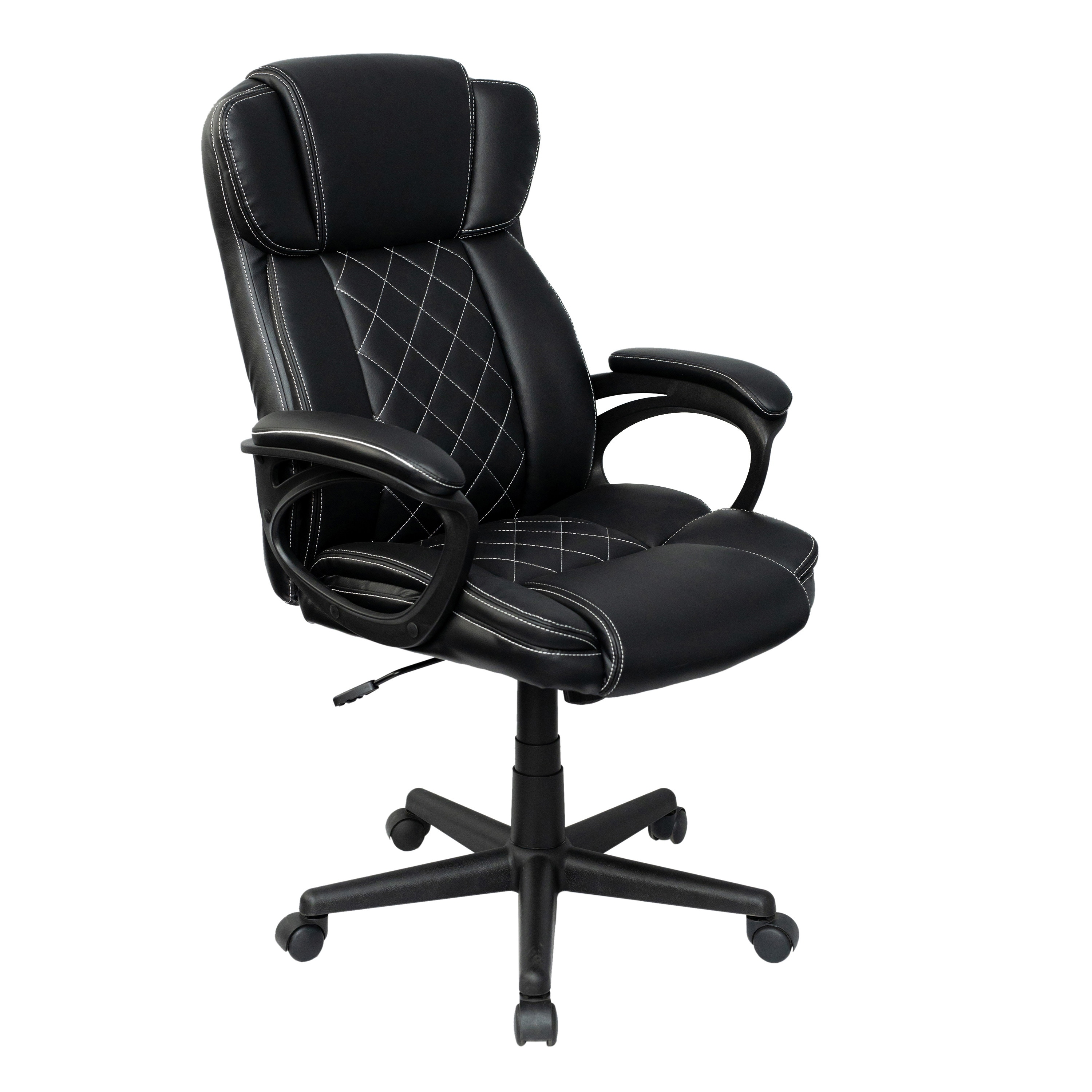 Ergonomic Executive Office Chair High Back Faux Leather
