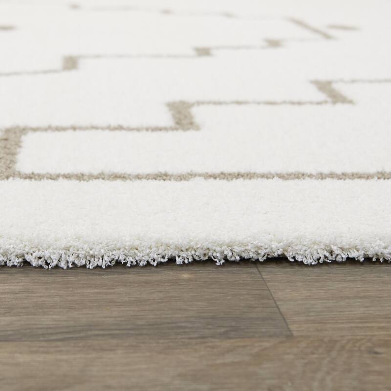 Miklos Modern Medallion Area Rug
