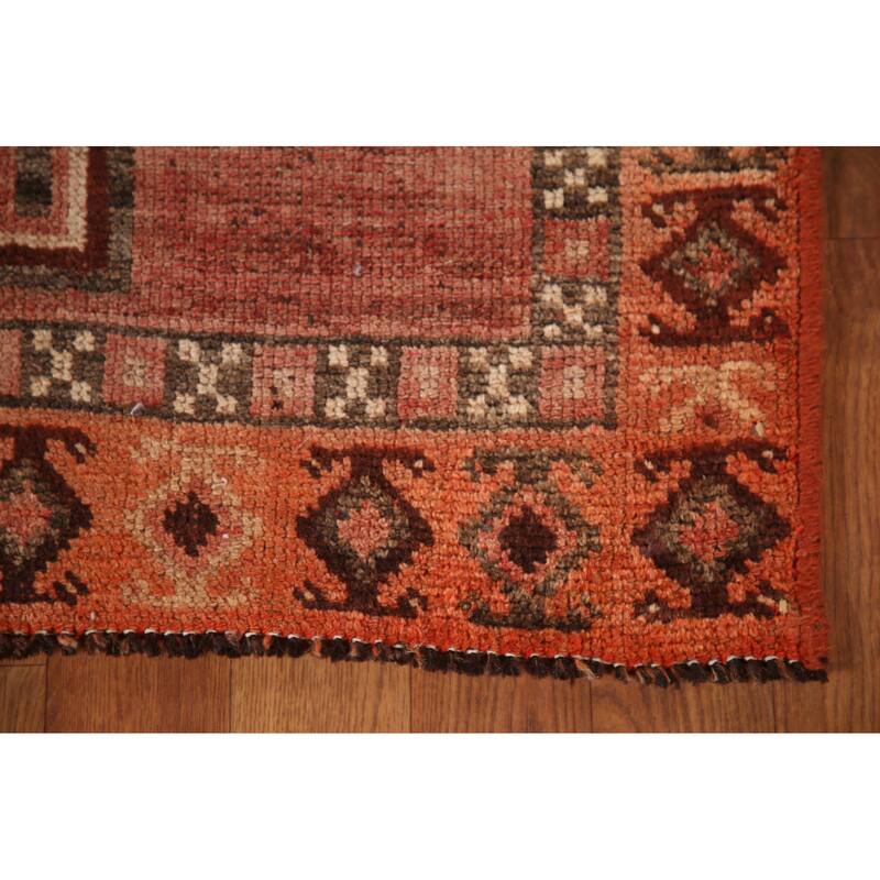 Vegetable Dye Lori Persian Antique Area Rug Handmade Wool Carpet - 3'10"x 6'10"