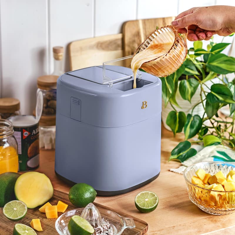 1.5 Qt Ice Cream Maker with Touch Activated Display On Sale Bed