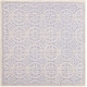 preview thumbnail 19 of 72, SAFAVIEH Handmade Cambridge Myrtis Modern Moroccan Wool Area Rug 6' x 6' Square - Lavender/Ivory