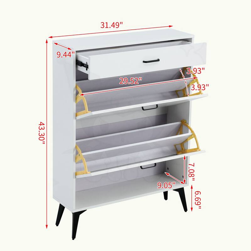 Shoe Cabinet , Shoe storage shelves
