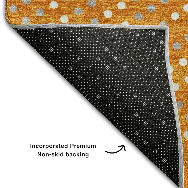 Premium Washable Super Soft Modern Confetti Mayfield Rug