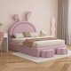 preview thumbnail 8 of 42, Upholstered Velvet Platform Bed with 2 Storage Benches