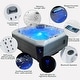 preview thumbnail 4 of 9, EROMMY Luxury 6-Person Hot Tub – 51 Jets, Heated & Ozonated – Premium Family Spa with Cover