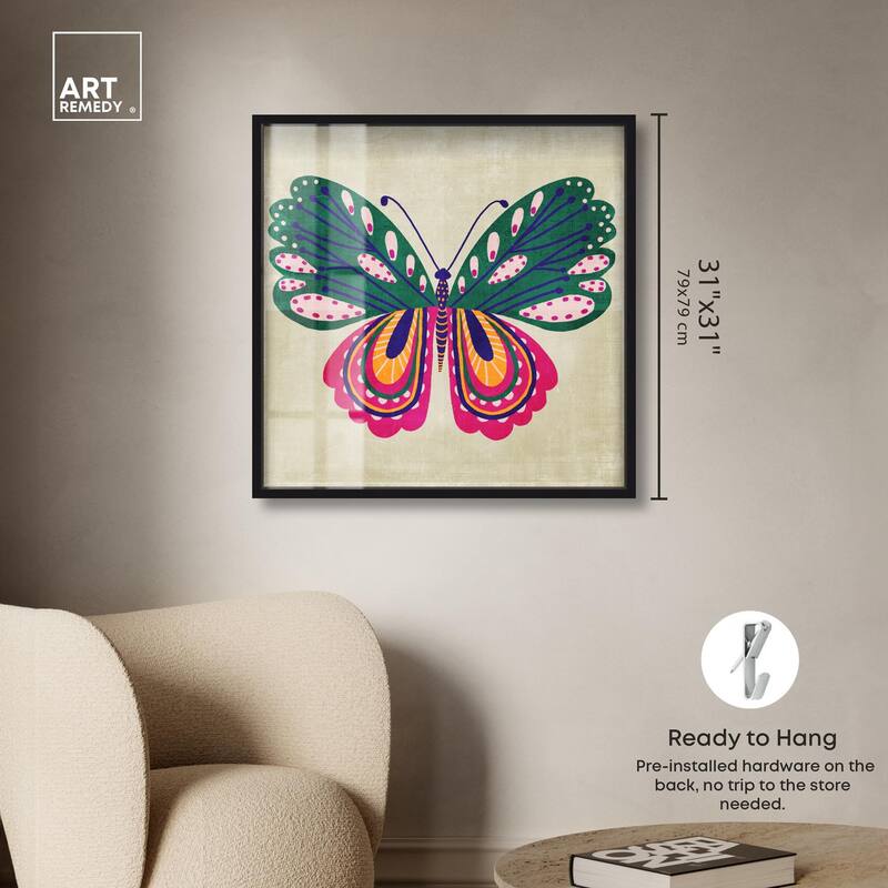 Butterfly Wings Shadowbox by Art Remedy