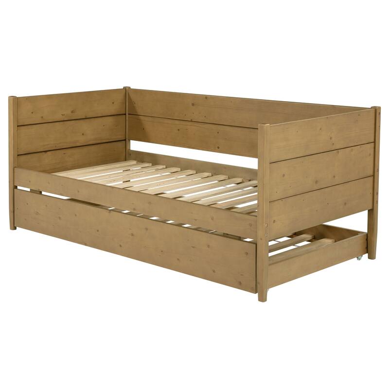 Stewart Natural Twin Daybed With Trundle