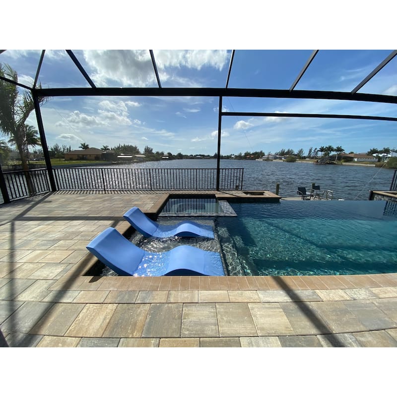 Aqua Outdoors In-Pool Chaise Lounge - Set of 2