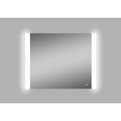 Miseno MM4636LED Athena 46" W x 36" H Rectangular Glass Frameless