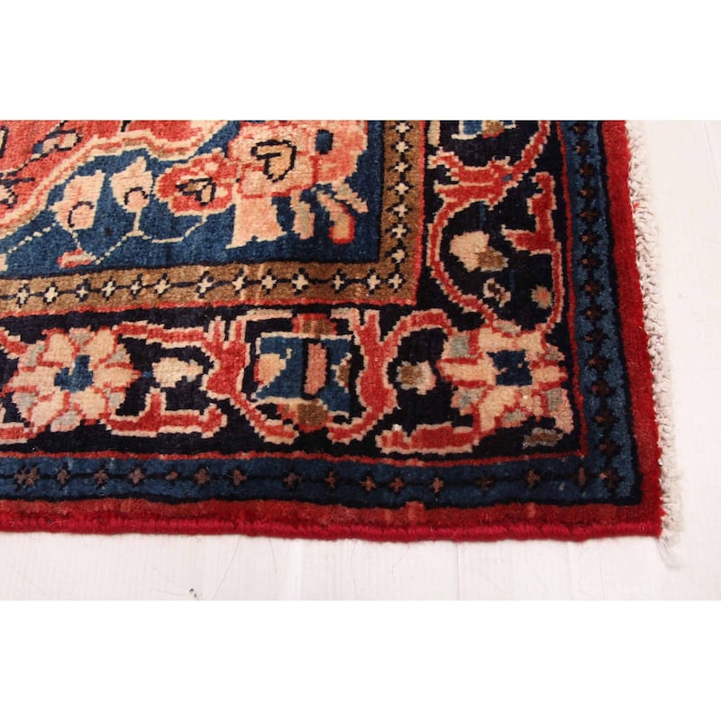 ECARPETGALLERY Hand-knotted Andelz Dark Copper Wool Rug - 4'3 x 8'3