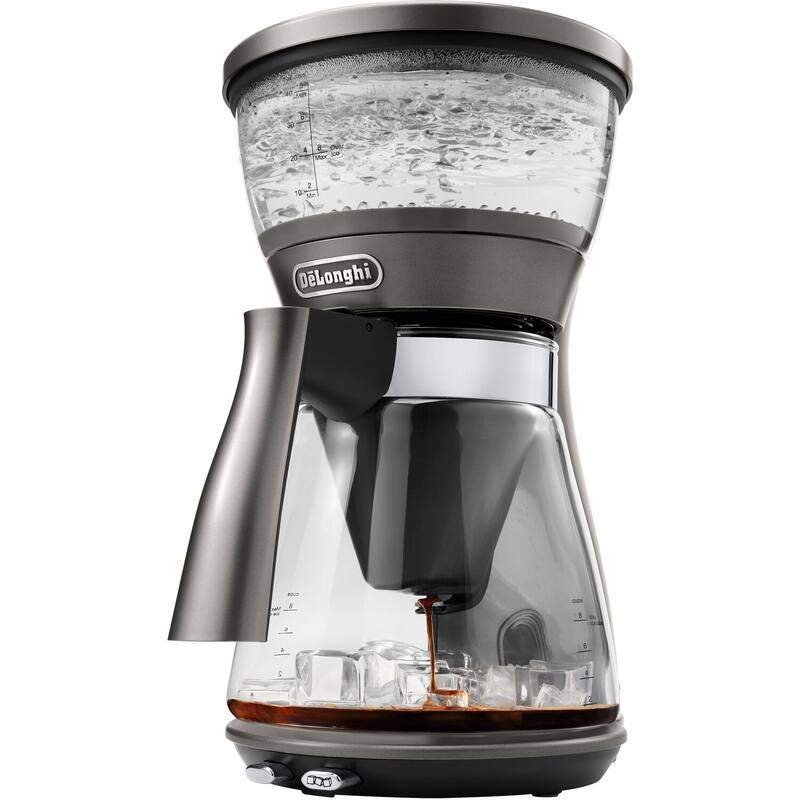 De'Longhi 3-in-1 Specialty 8-Cup Capacity Coffee Brewer with SCA Gold Cup, Over Ice, and Pour Over Brewing Methods