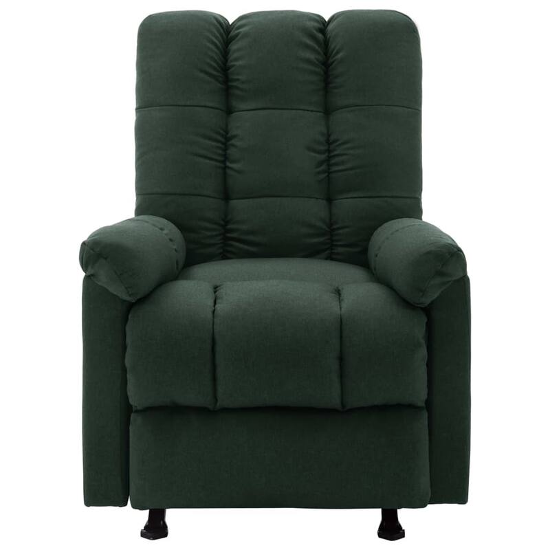 vidaXL Massage Recliner Electric Massaging Recliner Chair for Elderly Fabric - 28.1" x 38" x 39.6"