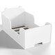 preview thumbnail 34 of 43, Roomfitters Bear-Shaped Toddler Floor Bed, Wood Cot with Safety Guardrails, Modern Montessori Low Profile Kids Bed