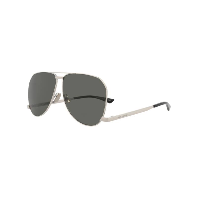 Saint Laurent Aviator-Frame Metal Sunglasses