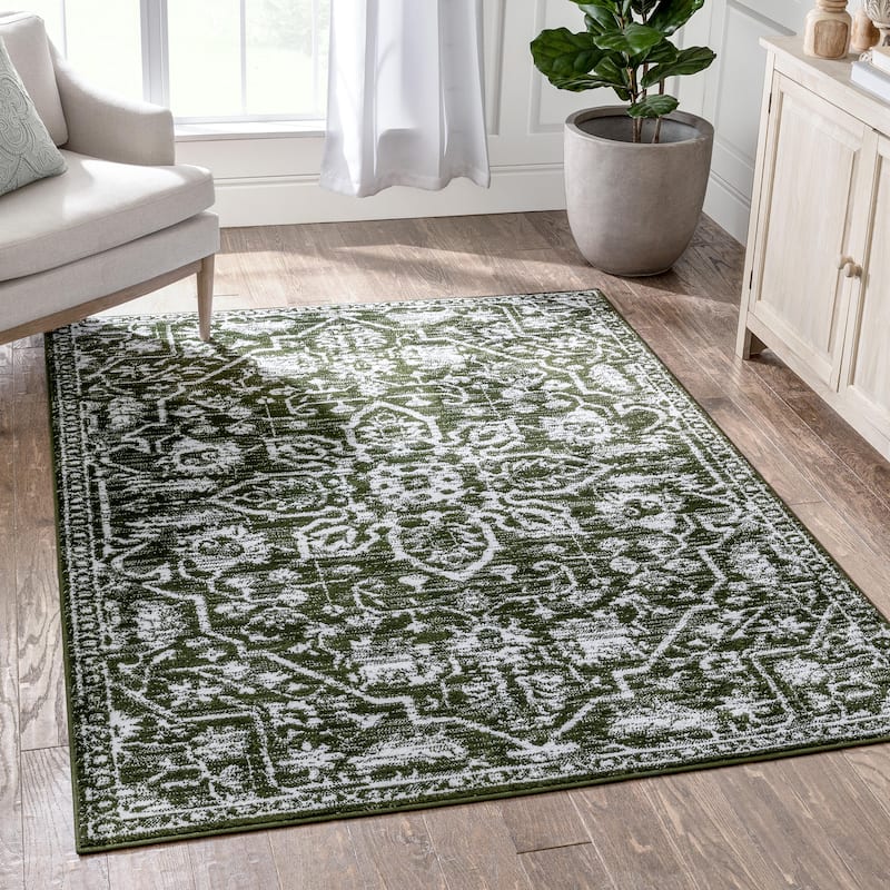 Well Woven Dazzle Disa Vintage Bohemian Oriental Floral Area Rug
