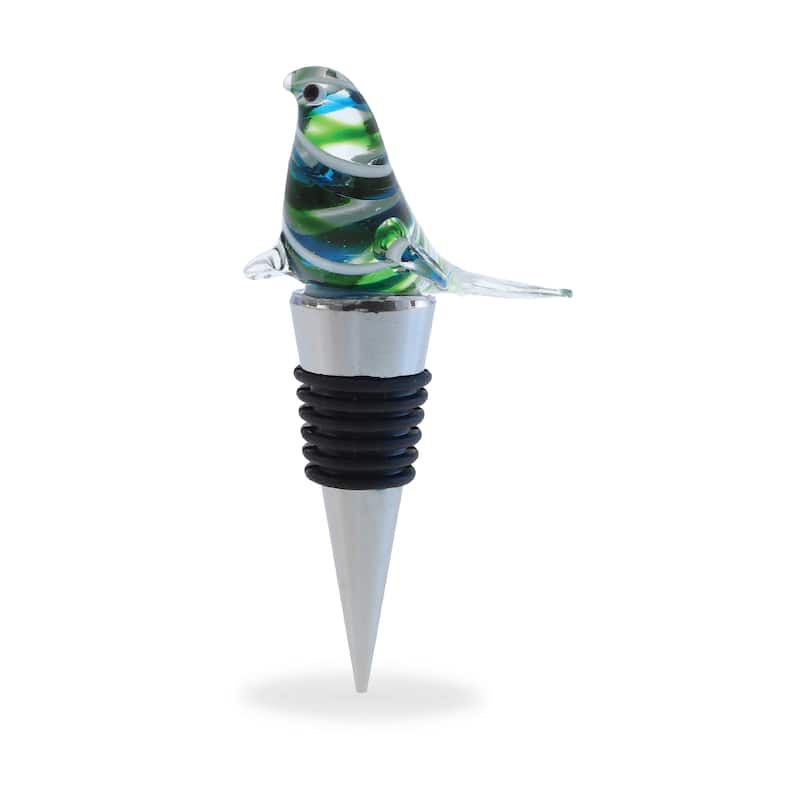 Cheers Seal Glass Wine Stopper - Elegant Vacuum Seal Reusable - 5 inches
