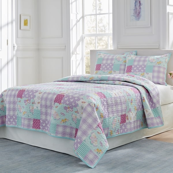 Lullaby Bedding Butterfly Fairy Cotton Quilt Set Bed Bath & Beyond