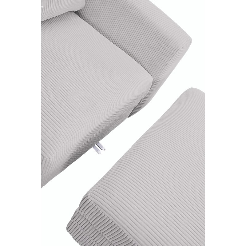 10 PCS Corduroy Flexible Combination Sectional Sofa