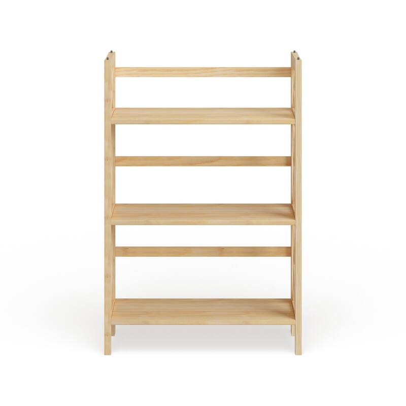 Copper Grove Jaborosa 3-shelf Folding Stackable Bookcase