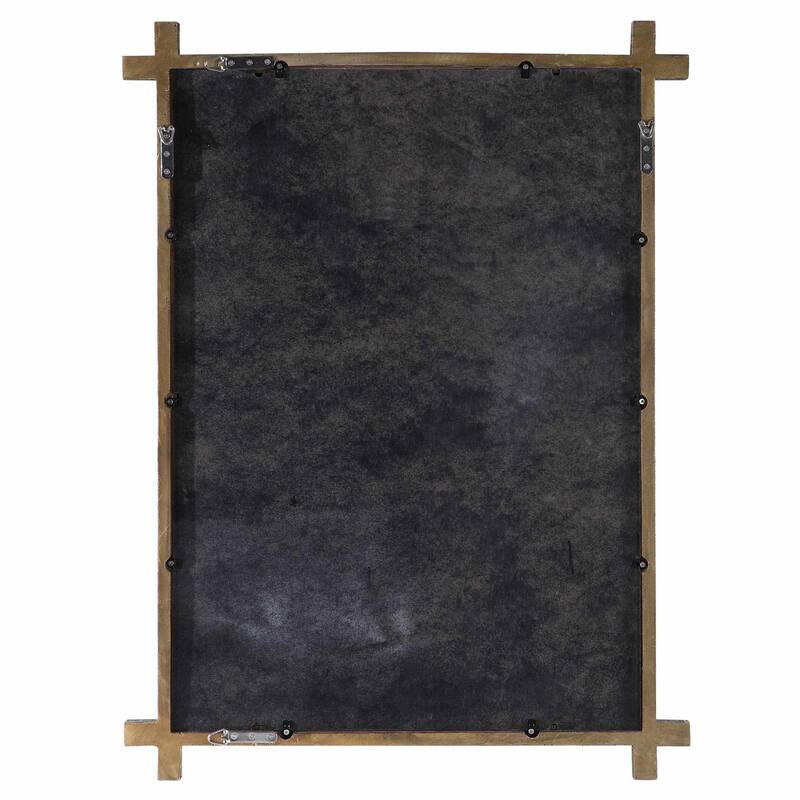 Uttermost Abanu 40" x 30" Rustic Industrial Oversized Vanity Bathroom