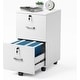 preview thumbnail 8 of 44, 2-Drawer Rolling Wood File Cabinet with Lock