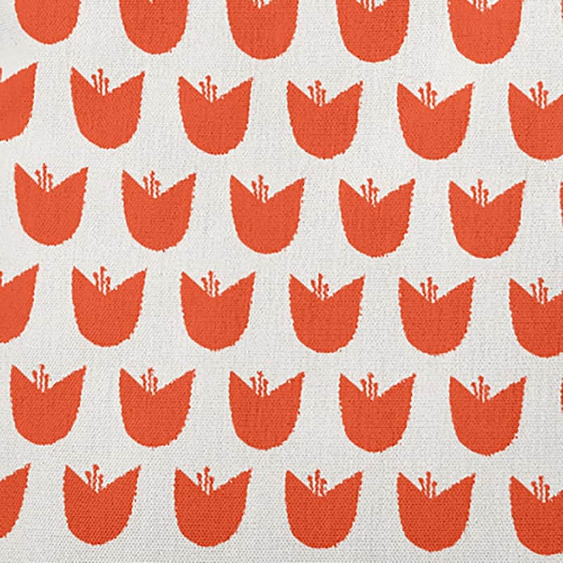 Simple Tulip Design Decorative Indoor Pillow