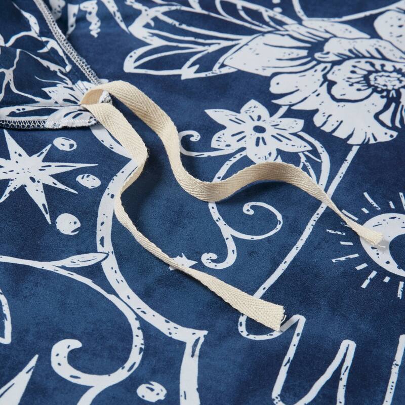 Intelligent Design Luna Navy Celestial Duvet Cover Set