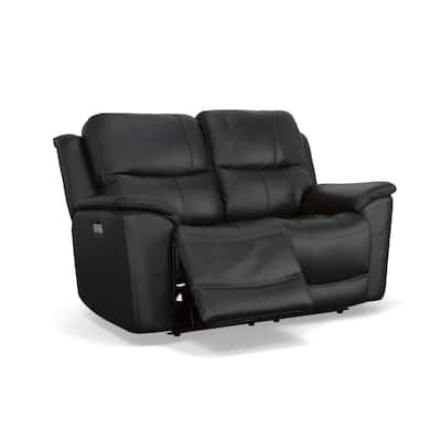 Cade Power Reclining Loveseat with Power Headrests & Lumbar by Flexsteel
