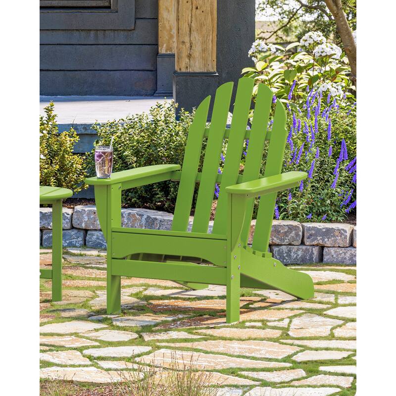 POLYWOOD Classic Plastic Outdoor Adirondack Chair