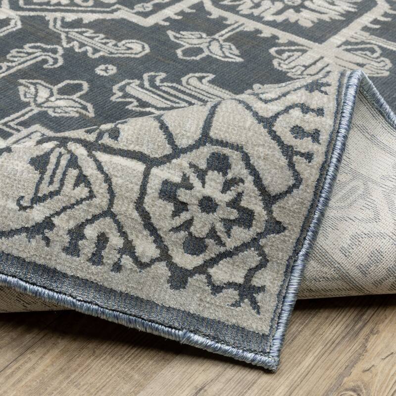 HomeRootsMedallion Traditional Runner Area Rug