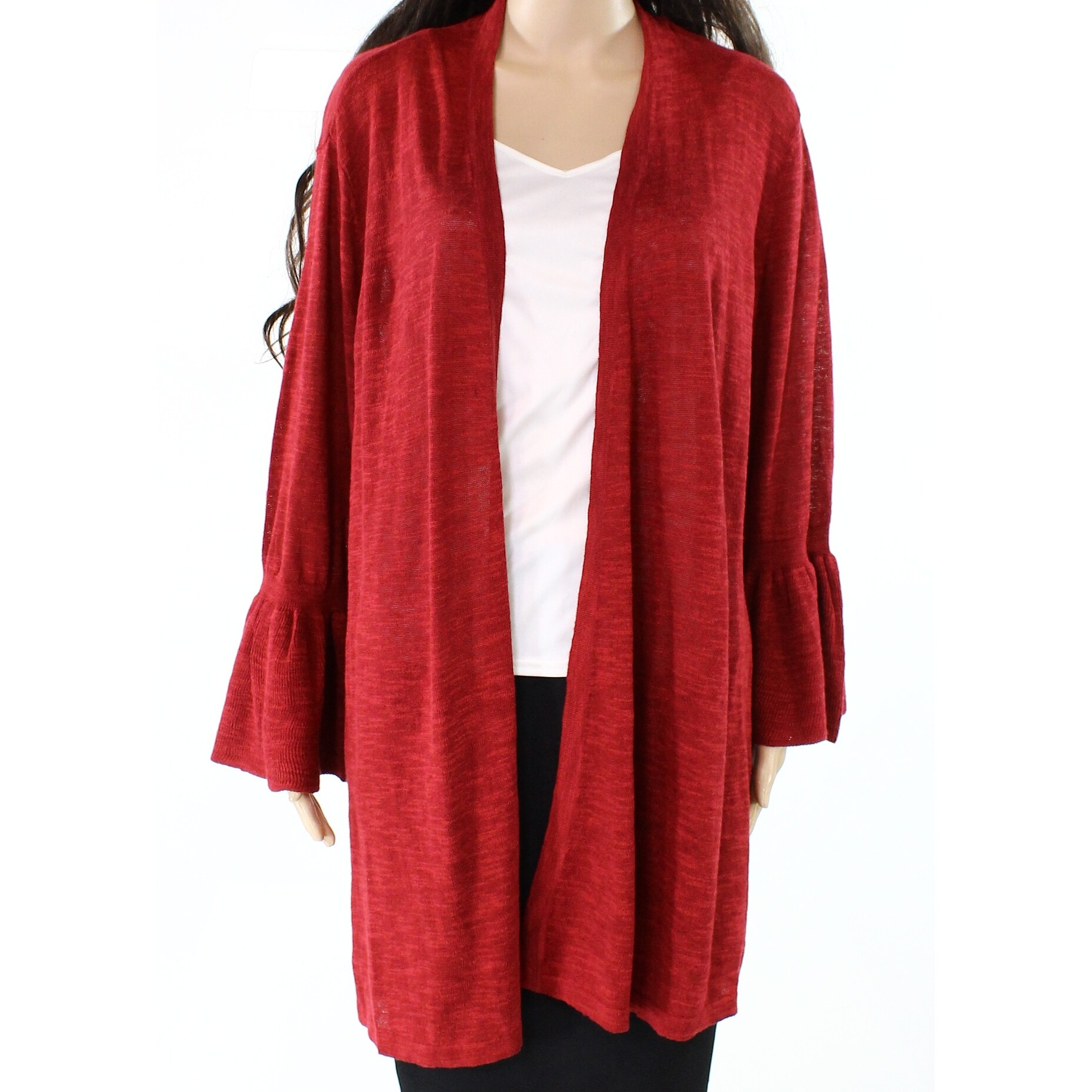 wine cardigan sweater