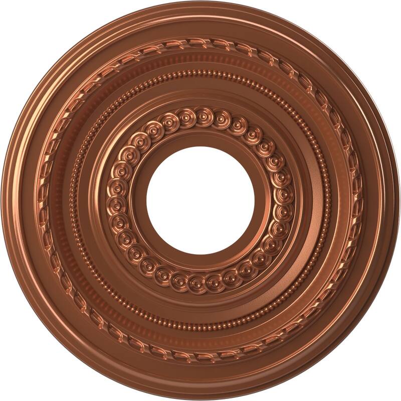 3 1/2" Inside Diameter - Cole Thermoformed PVC Ceiling Medallion