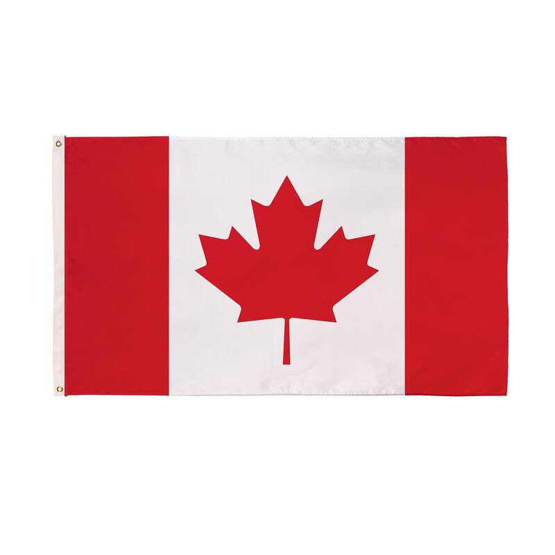 Canada National Double Sided Estate Flag w/ 2 Grommets, 3'x5'