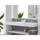 preview thumbnail 82 of 175, Juniper Stone Solid Surface Wall-mounted Vessel Sink