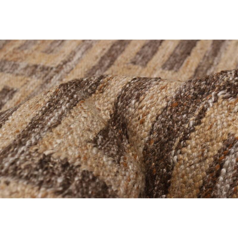 Ankara FW Tan Kilim 5'6" x 7'6" - 5'6 x 7'6