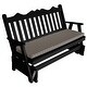 preview thumbnail 1 of 16, Pine 6' Royal English Glider Black