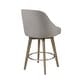 preview thumbnail 4 of 30, Madison Park Walsh Counter Stool With 360 degree Swivel Seat