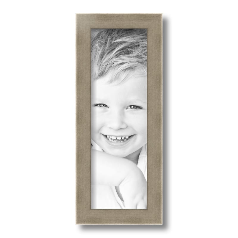 ArtToFrames Maddo Modern 5x15 Inch Picture Frame, 1.25 Inch MDF Poster Frame Available in Multiple Colors (FRBW72079-5x15)
