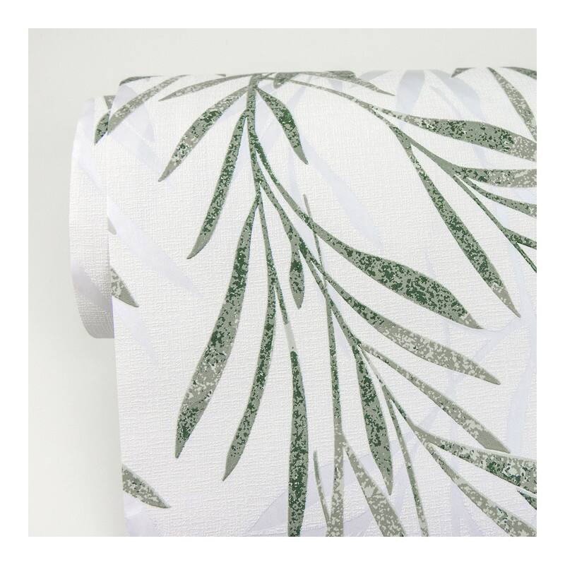 Advantage Bondi Green Botanical Wallpaper - 21 x 396 x 0.025