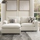preview thumbnail 11 of 14, Fabiana 88"W Oversized 3 Piece Down Blend Modular Cloud Sleeper Sofa with Removable Cushion Cover By HULALA HOME