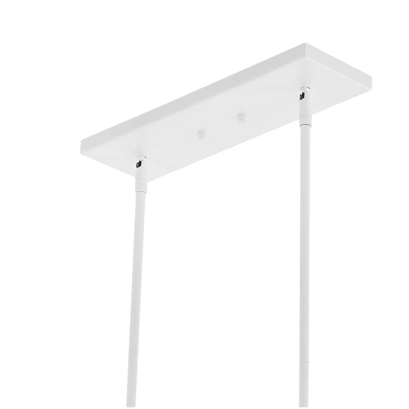 Staunton 38" 5-Light Adjustable Iron Farmhouse Vintage LED Dimmable Pendant, by JONATHAN Y