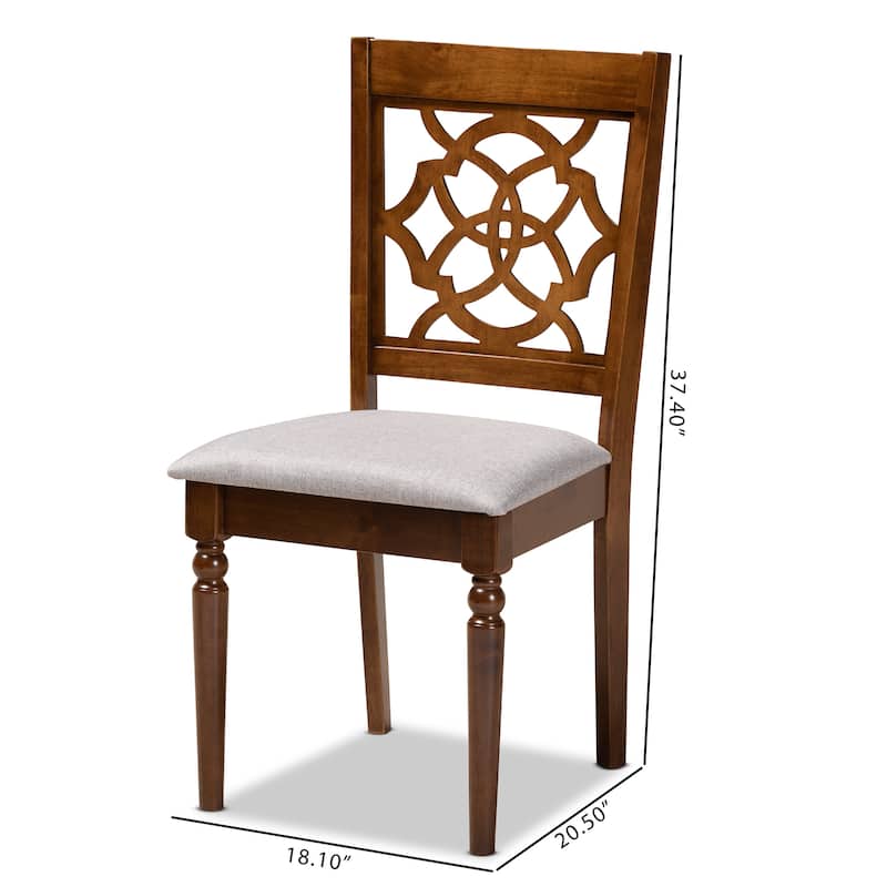 Lylah Modern and Contemporary 4-Piece Dining Chair Set