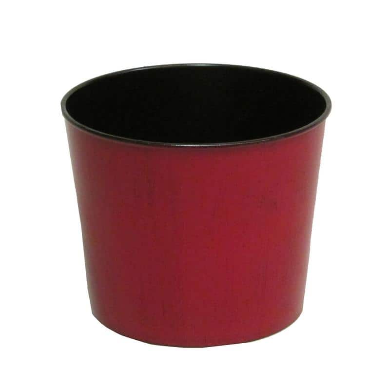 Hand-painted 5.5-in. Round Plastic Pot Planter