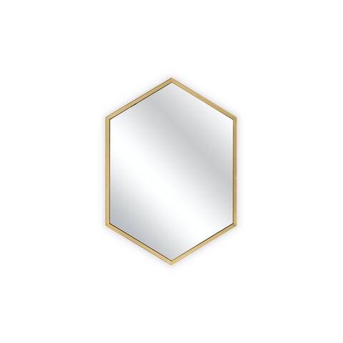 Totem Gold Mirror - 1.5" D x 24" W x 34" H
